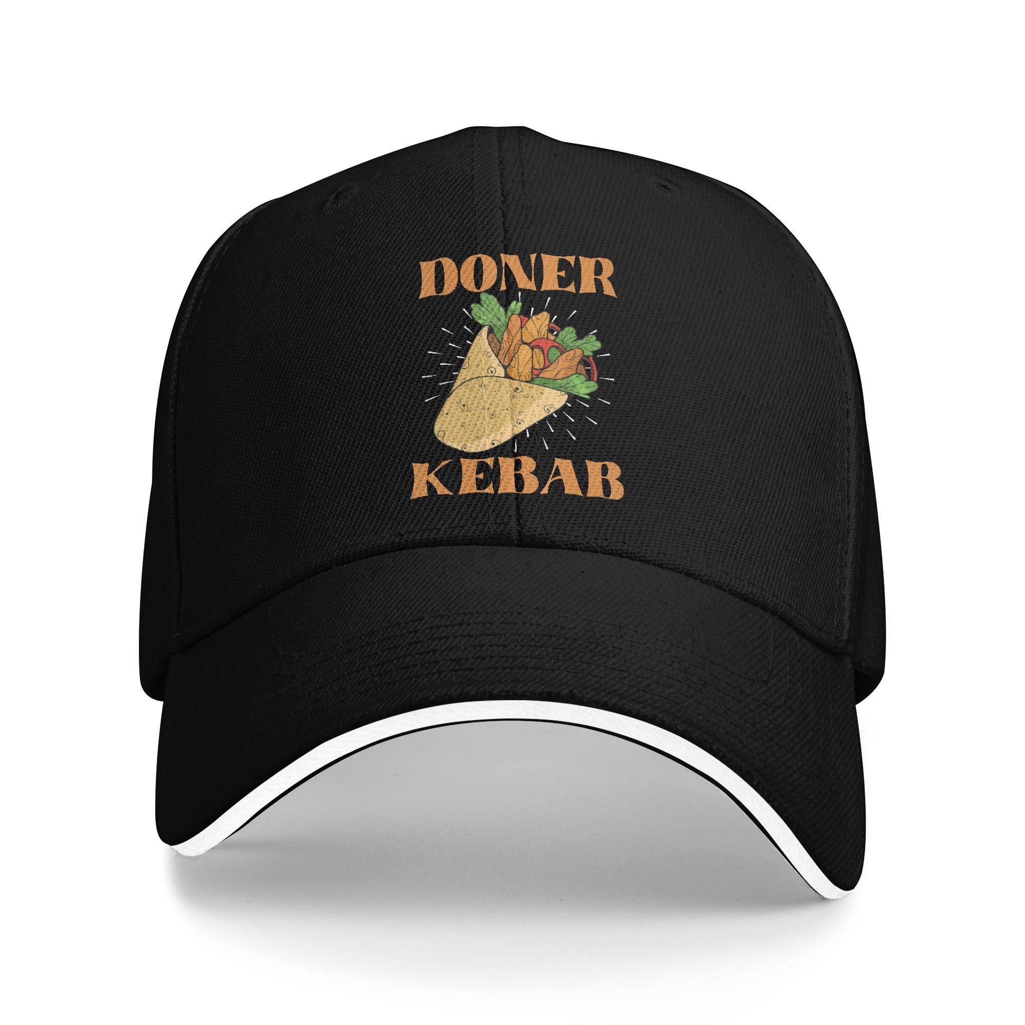 oner Kebab Turkish Kebab Baseball Cap  Unisex Men Print Trucker Hat Summer Casual Tennis Skate High Quality Baseball Caps One Size