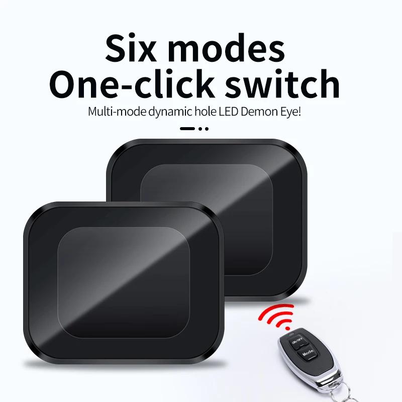 Car Devil's Eye Headlight Modification Kit LED Aperture Super Bright Daytime Running Lights A variety of options Waterproof and