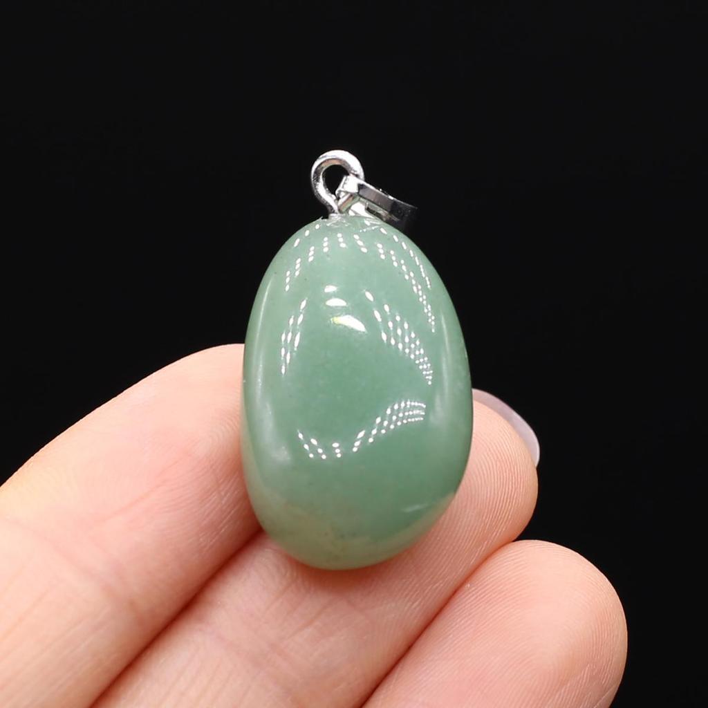5 st, Böhmisk Reiki Healing Kristallhänge, Unik Energi Natursten Agat Ädelsten Berlocker för DIY Halsband Nyckelringstillbehör Hantverk Gåvor