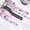 5 Roll/lot Cute Girl Heart Washi Tape Sweet Cool Scrapbooking Journal Decorative Adhesive Tapes DIY Material Sticker Stationery