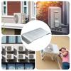 Air Conditioning Cover Outdoor Sun Rainproof Anti-Dust Anti-Snow Cleaning Cover AC Outer Cover AC Waterproof Dust Cover