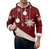 Men's Casual Long-Sleeve Fleece Hoodie With Pockets