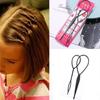 Maker Weave Hair Clip Hair Braiding Tools Hair Dispenser Pull-through Hair Needle Hair Braider Kit