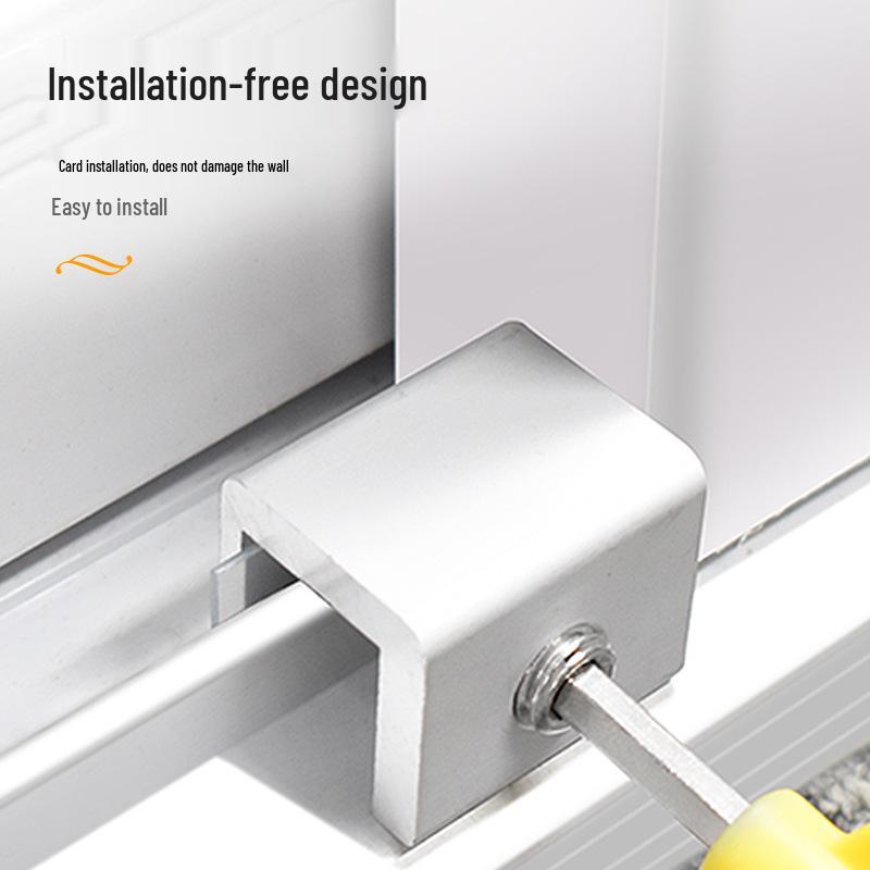 No-Drill Child Safety Anti-Theft Sliding Window Lock