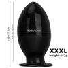Black PVC Dildo Simulated Penis Anal Plug Fisting Sex Toy Strap On Cock Big Dick Masturbator Realistic Cock