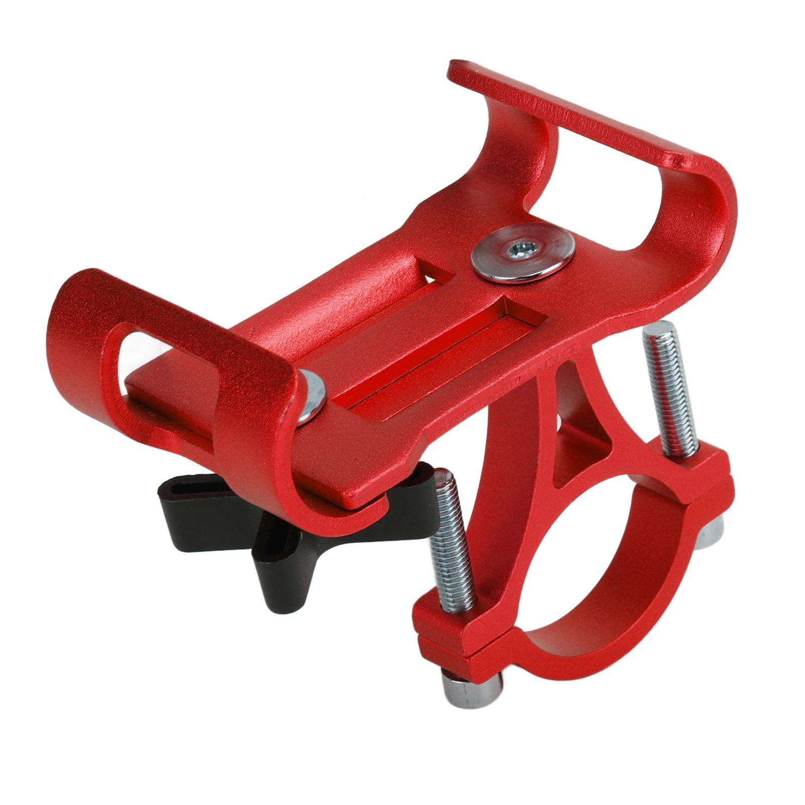 

Крепление для телефона на велосипеде, держатель для телефона из алюминиевого сплава для езды на велосипеде, для навигации, красный