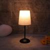 Modern Minimalist Aesthetic Fabric Table Lamp Single Color Warm Light LED Home Decoration Lighting for Bedroom Living Room