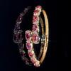 New Version of the Classic Fully Inlaid Zircon Women's Fashion Light Luxury High-end Bracelet