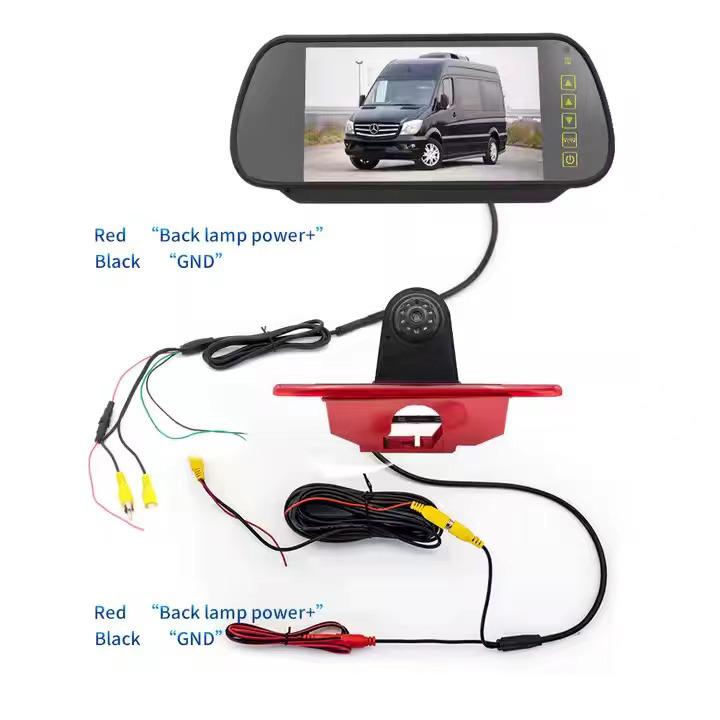 Citroen Toyota Peugeot RV High-Mount Brake Light Rearview Camera