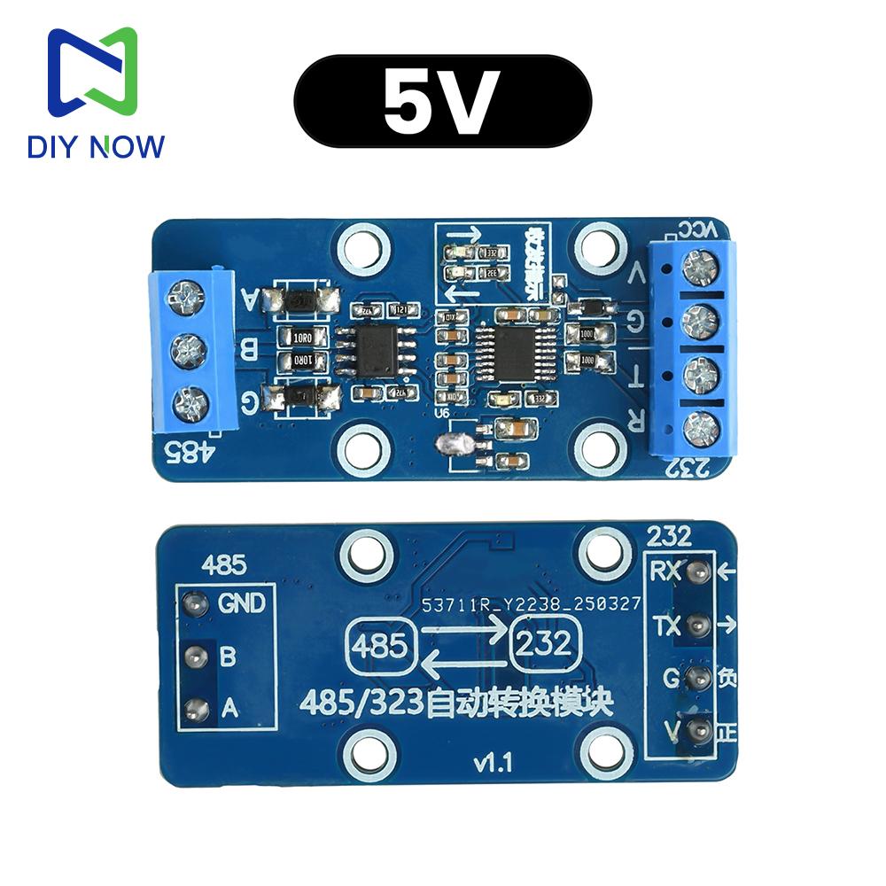 RS232 To RS485 Converter Module Serial Port Converter Module Converts RS232 Signals To RS485 Signals for PLC Communication