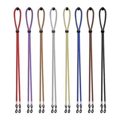 Sueded Sunglasses Lanyard Set Of 8 Adjustable Length Eyewears Retainer Eyeglasses Chain For Men Women Child Daily Wear
