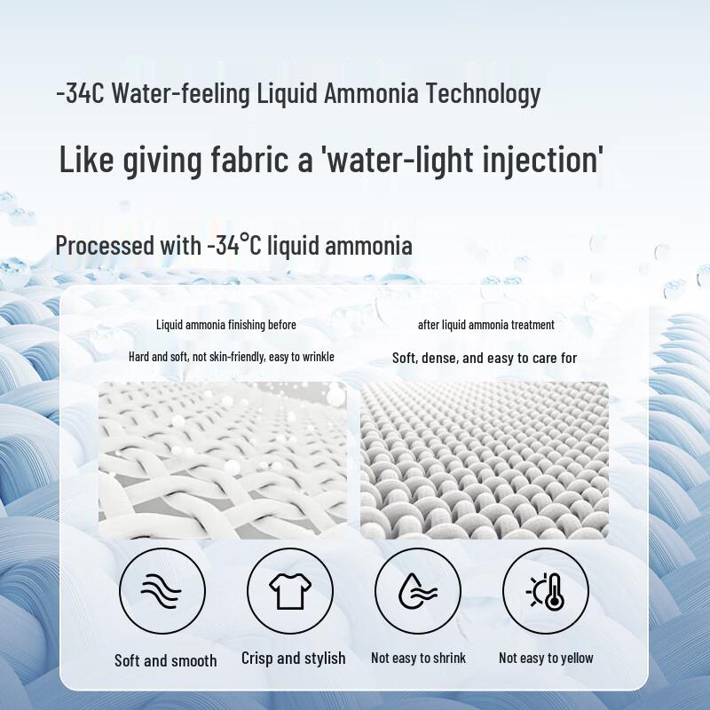 Jingdong Jingzao Women's 80-Count Mercerized Cotton Basic T-Shirt