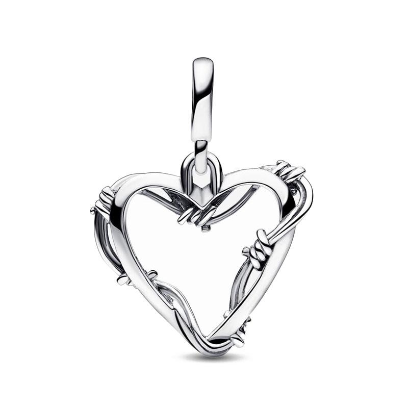 

Sparkling Star Mini Dangle Charm Fit Me Bracelet 925 Silver Me Series Green Heart Mini Charm Girl Party Jewel