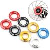 Kit Middle Lock Cover Bike Flywheel Lock Cover Bike Center Lock Cover Bicycle Center Lock Cap