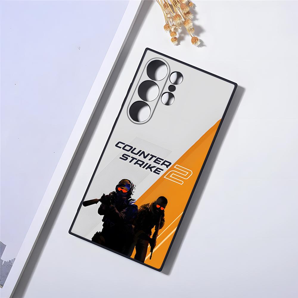 Game CSGO Matte Printstream Phone Case For Samsung S24 Ultra S25 S23 Fe S22 S20 S21 Plus A16 A54 A34 A24 A53 A16 Cover