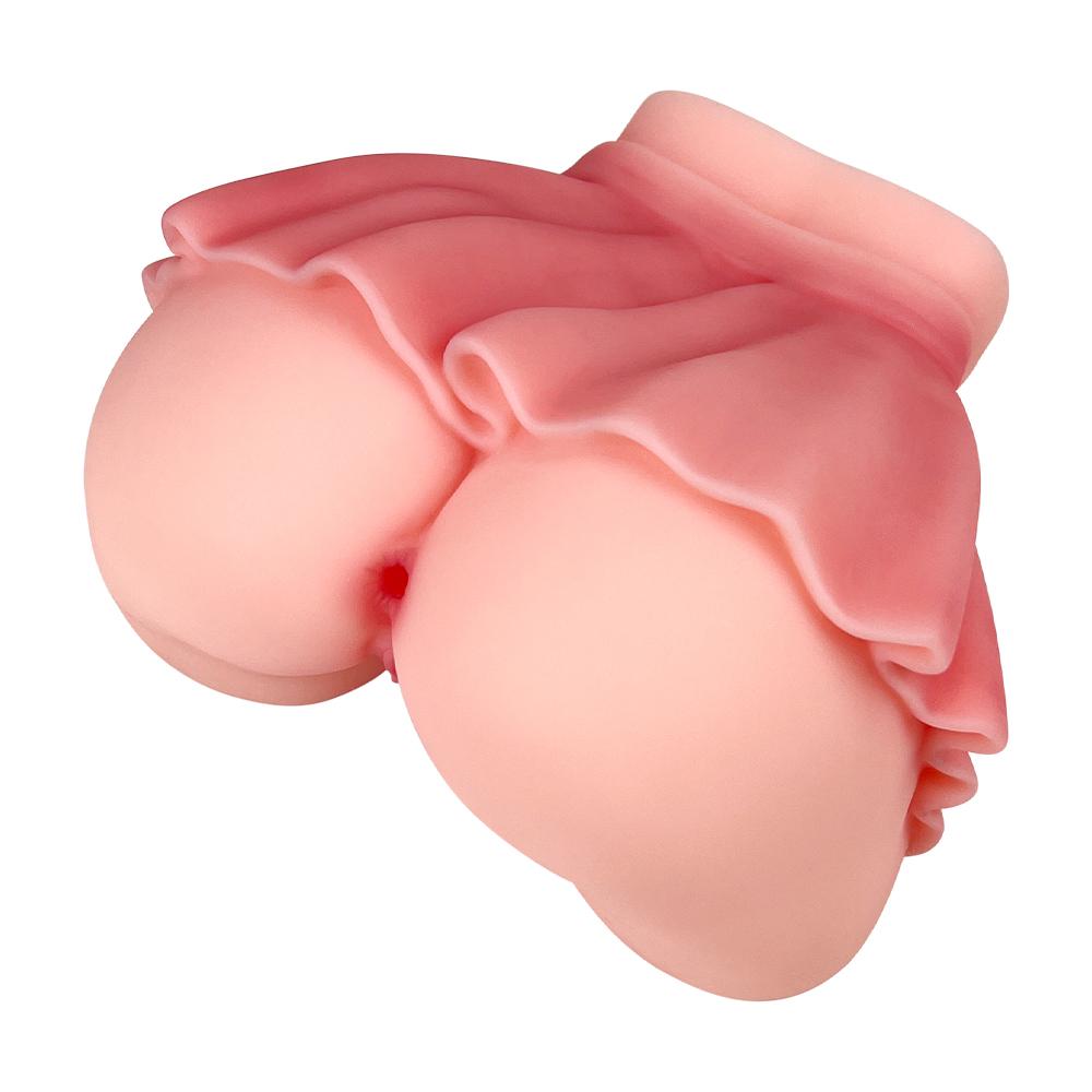 1pc Male Masturbator, Pocket Pussy Masturbators With Realistic Textured Tight Vaginal And Anus For Penis Stimulation Adult Pleasure Sex Toy For Men