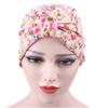 Women's Cotton Floral Head Wrap Hat - Indian Style Hijab