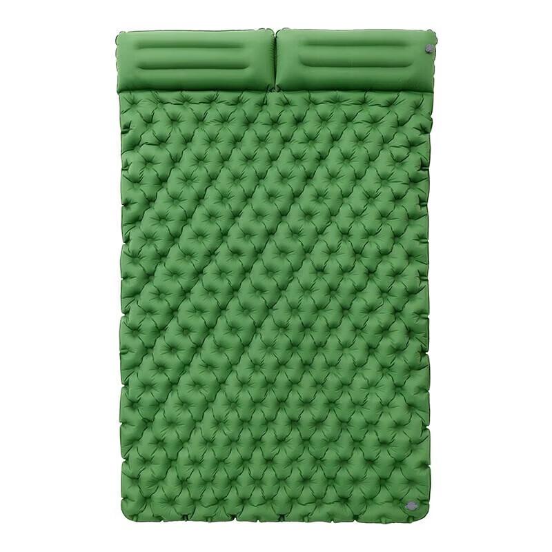 Double Camping Air Mattress with Pillow