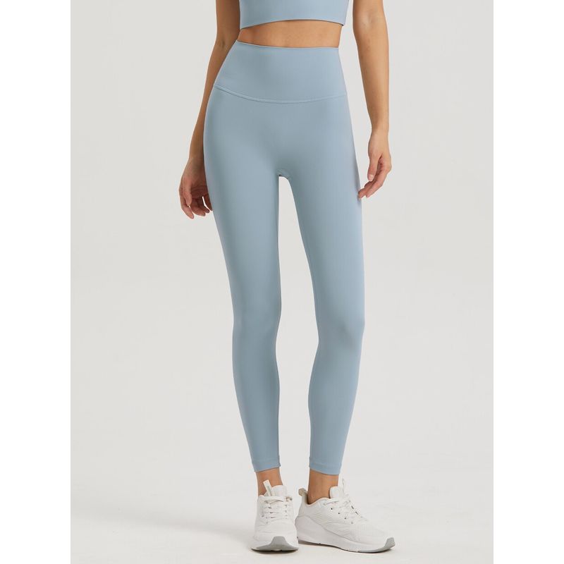 High Waist Tight Anti-Curling Pocket Stretch Yoga Pants