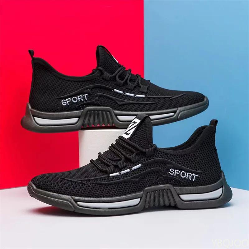 Fashion Summer New Men's Shoes Soft soled casual mesh shoe Breathable versatile Sneakers Trendy lightweight Male shoes Homme Zapatos