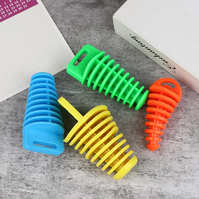 1Pc Universal Motorcycle Exhaust Pipe Tailpipe Air-bleeder Plug Exhaust Silencer Wash Plug Pipe Protector Motorcycle Accessories