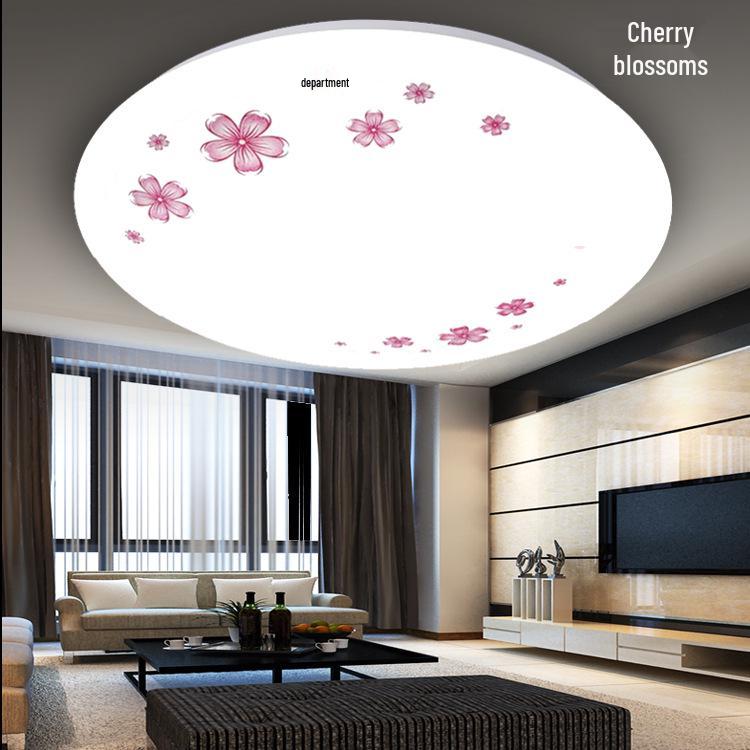 Modern Minimalist Acrylic Round Ceiling Light for Living Room, Bedroom, or Study