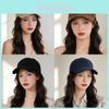 Cotton Embroidered Letter Baseball Cap For Women Men Sun Protection Casual Wear Spring