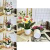 Butterfly Orchid Imitation Flower Set For Home Interior And Outdoor Garden Decoration