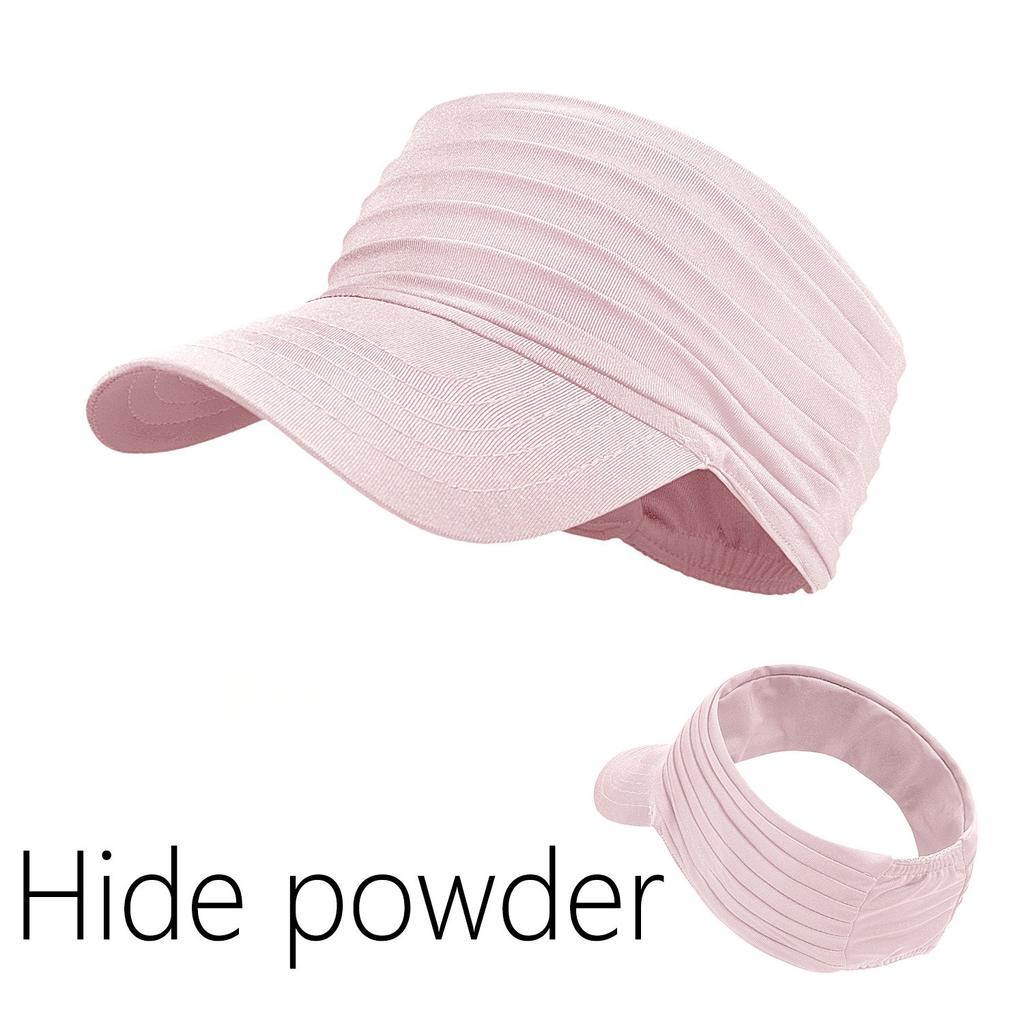 Sports Visor Cap Unisex Outdoor Running Sun Hat Spring/Summer Elastane Sun Hat