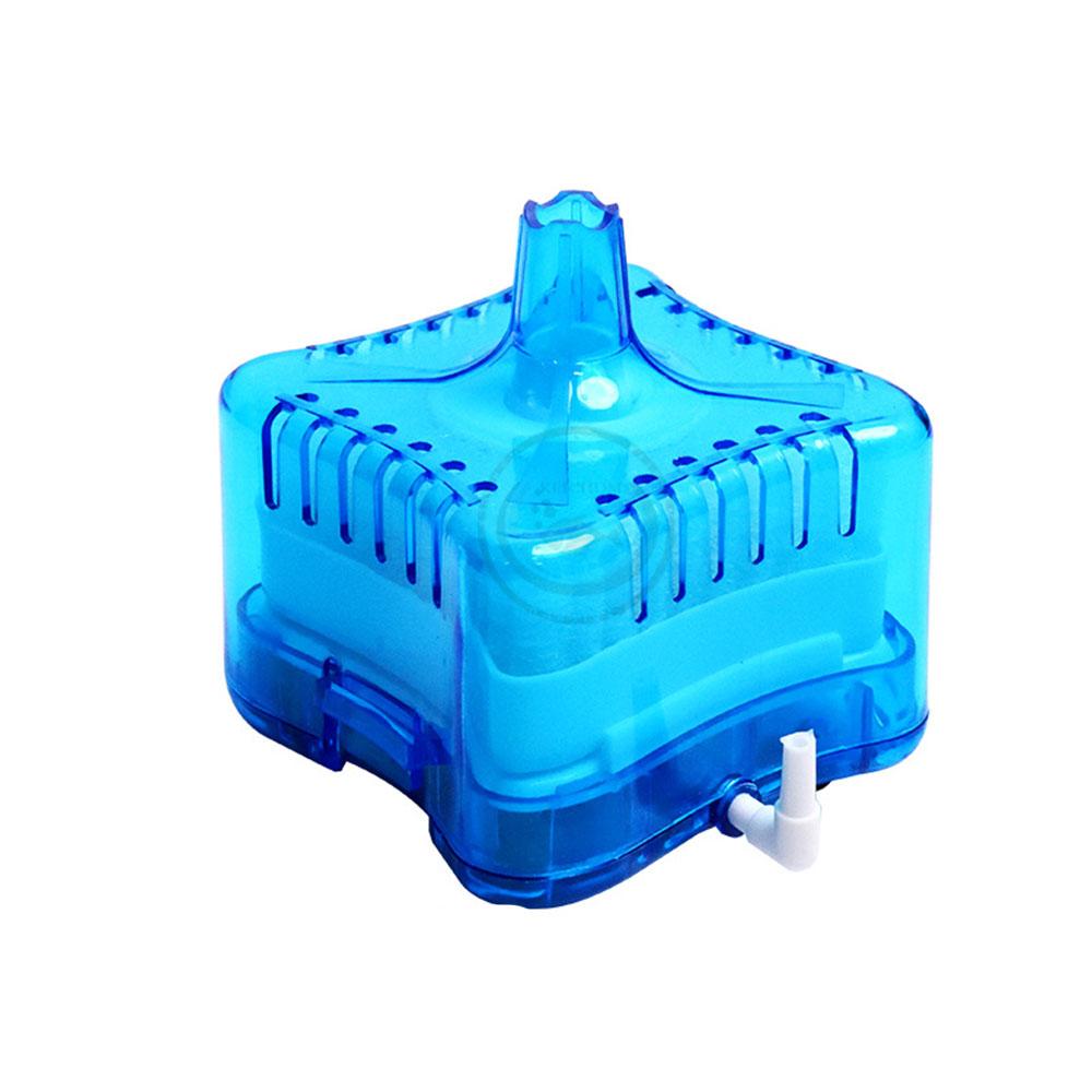 Fish Tank Air Stone Oxygen Pump 2-in-1 Aquarium Filter Aerator Mini Pneumatic Filter Water Cleaning Aquarium Accessories