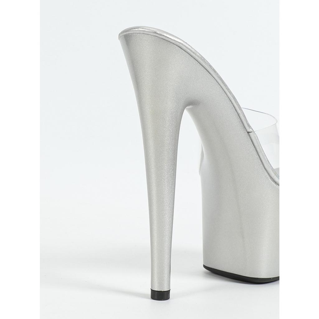 New Model Shoes Super High Heels 17CM Stiletto Waterproof Table Slippers  Crystal Shoes Wedding Shoes Slippers