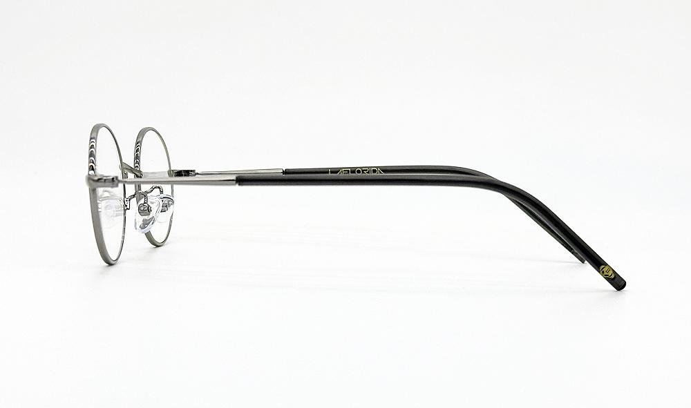 Lapeullolida Alt Silver Small Round Metal Glasses