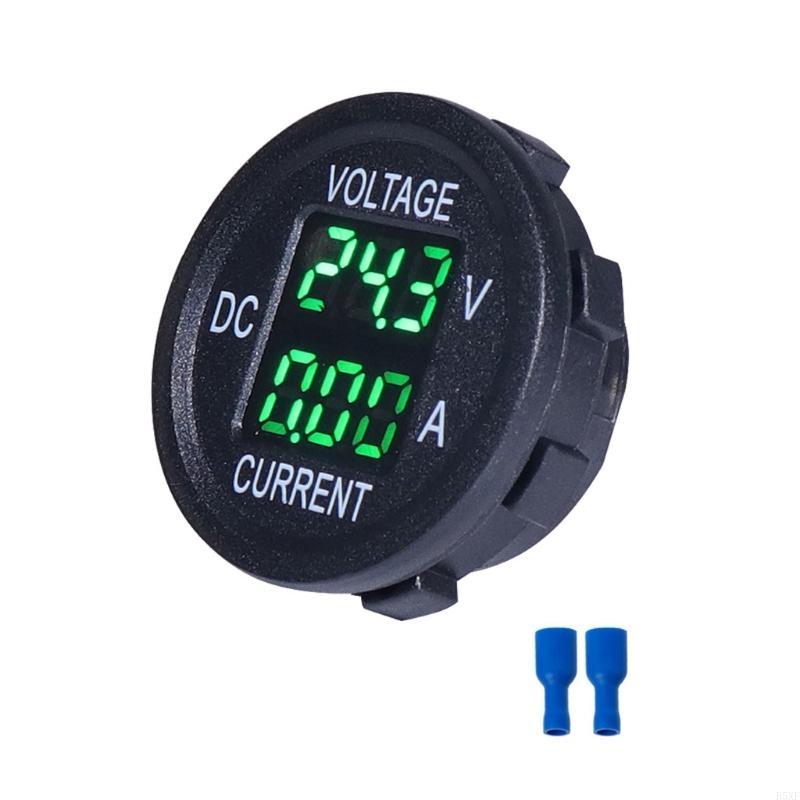 

2025 New for DC Display Current Power Frequency Energy Monitor Ammeter Multimeter Instrument Tester Digital LCD зелений