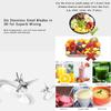 500ml 6 Blades Mini Portable Juicer Multifunctional Mixer Smoothie Maker Extractor USB Rechargeable for Home Travel