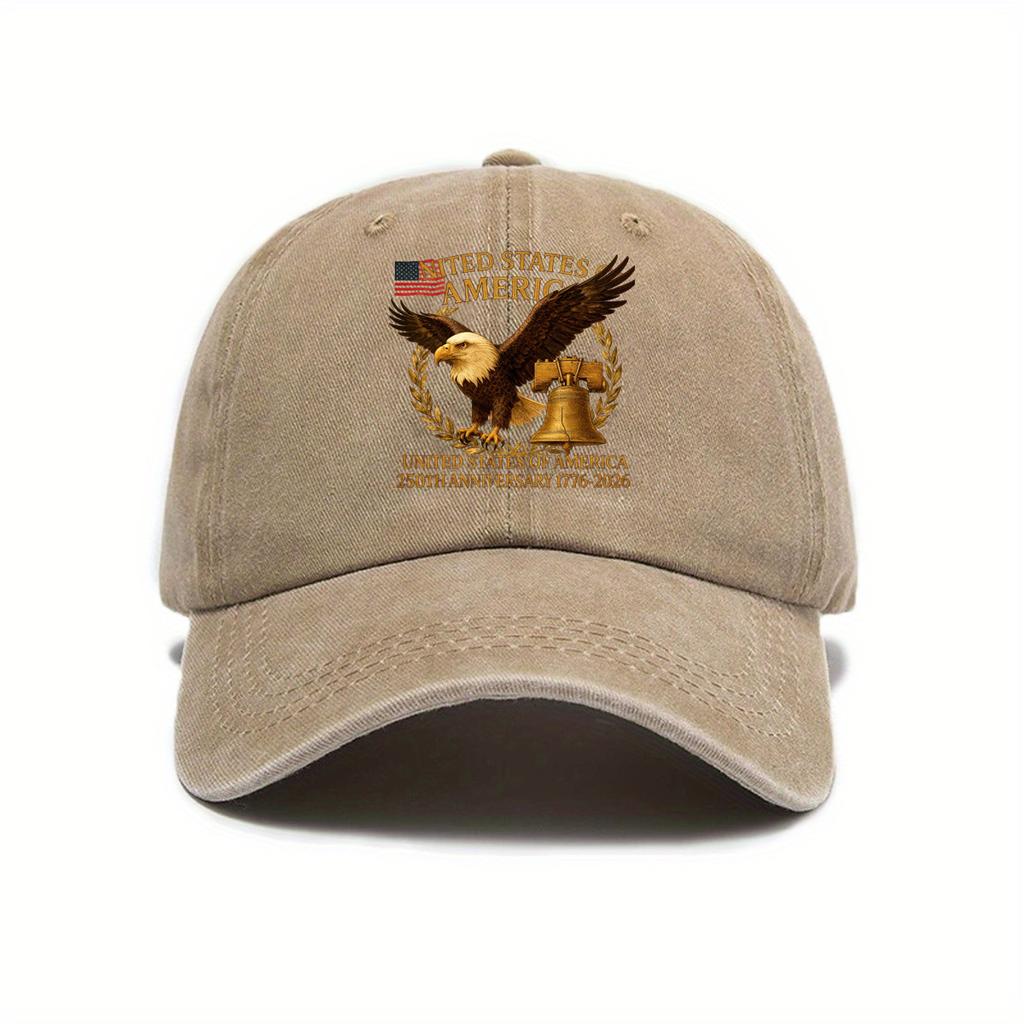 Hot-selling American Anniversary Fashion Denim Baseball Cap Female Retro Printed Soft Top Cap Male