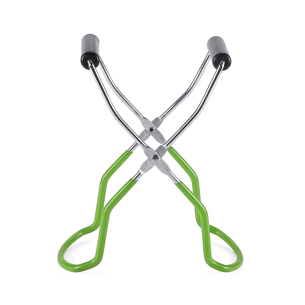 Canning Jar Lifter With Grip Handle Stainless Steel Can Tongs Clip Non-slip Jar Clip Glass Bottle Holder Wide Mouth Bottle Clamp