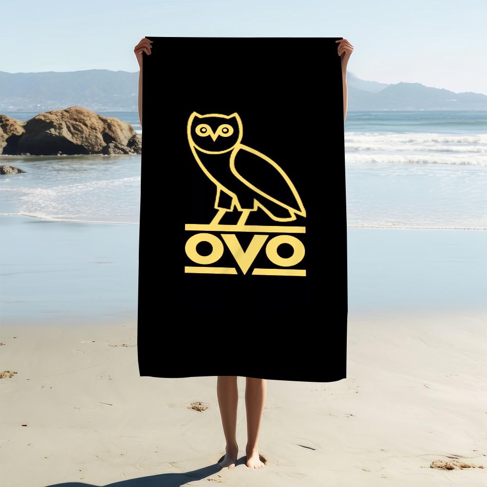O-OVO Towel Gym Shower Drake Camping Quick Dry Sports Large Beach Towels Soft Pool Gift For OWLS Travel
