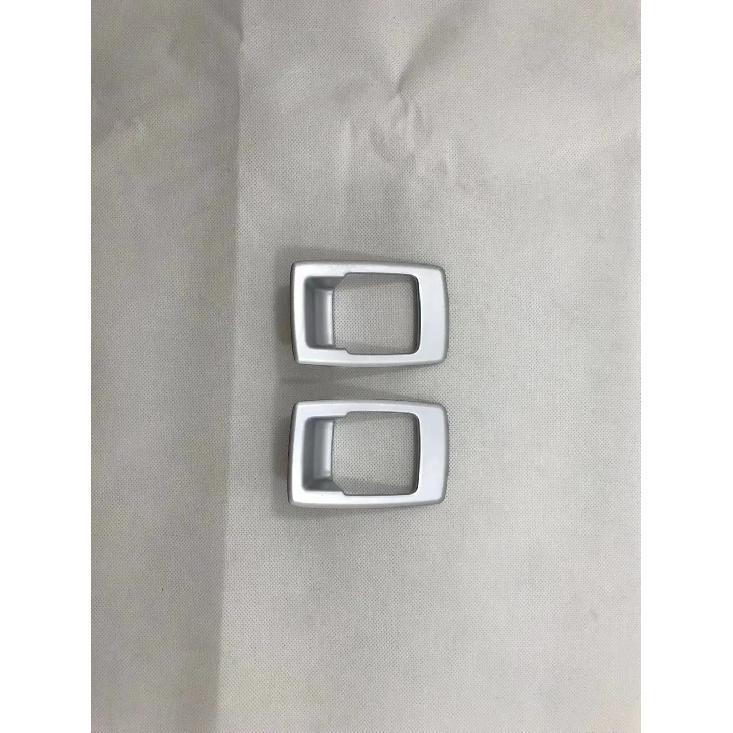 For BMW X3 XDrive 25i 28i 30i 2018      Rear Seat Adjustment Switch Cover Trim Button Interior Accessories Matte Silver
