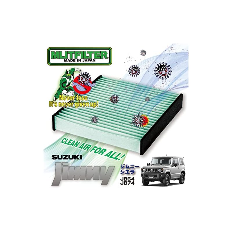MLITFILTER Suzuki Jimny (JB64/JB74) Air Conditioner Filter D-110_JIMNY_JB64