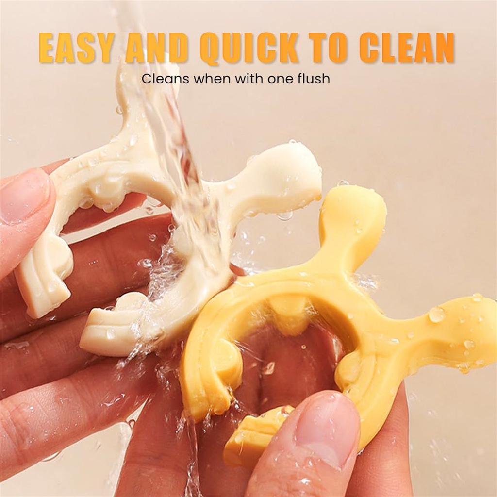 Multifunction Silicone Pot Handle Spatula Rack, Non- Spoon Holder Stove Organizer Kitchen Gadgets, Steam Releaser, Utensil Scalding Pot Clip