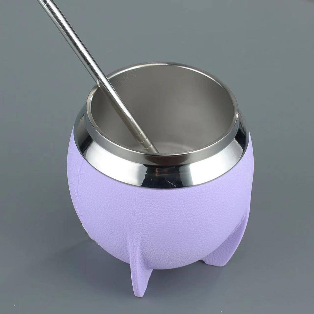 Double Wall Rocket Coffee Cup 280ml Vacuum Mug Beverage Cup Yerba Mate Cup  Beer