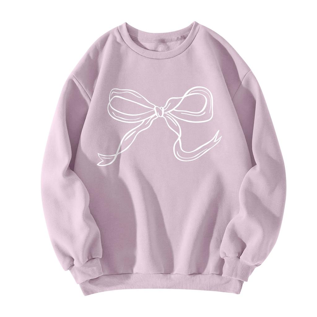 Damen-Sweatshirt mit Farbblock-Motiv, langärmelig, Rundhalsausschnitt, lässig, bequem, locker, leicht, Damen-Sweatshirt