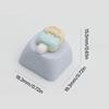 Customizable Piggy Theme Resin Keycaps Mechanical Keyboard Keycap Featuring Ergonomic And Slip Proof