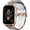 Universal Silicone Strap 20mm, Colorfull Skull