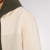 CROQUIS Men's 2023 Autumn Color-Block Baseball Collar Full-Zip Sweatshirt