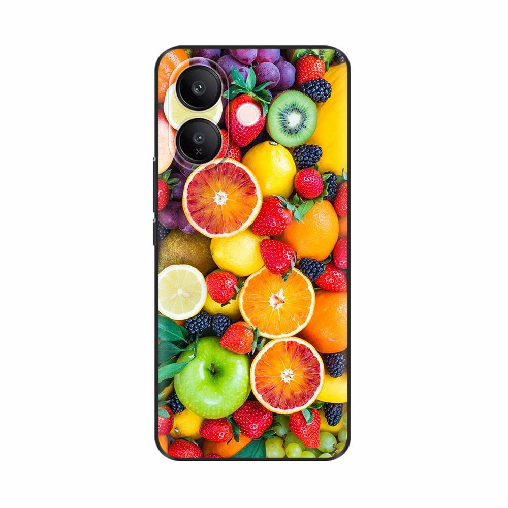 For Vivo V60 Lite 5G Phone Case Soft Matte Silicone Cover Capa For Vivo V60 Lite V60lite Funda Cartoon Back Cover Cute Pattern