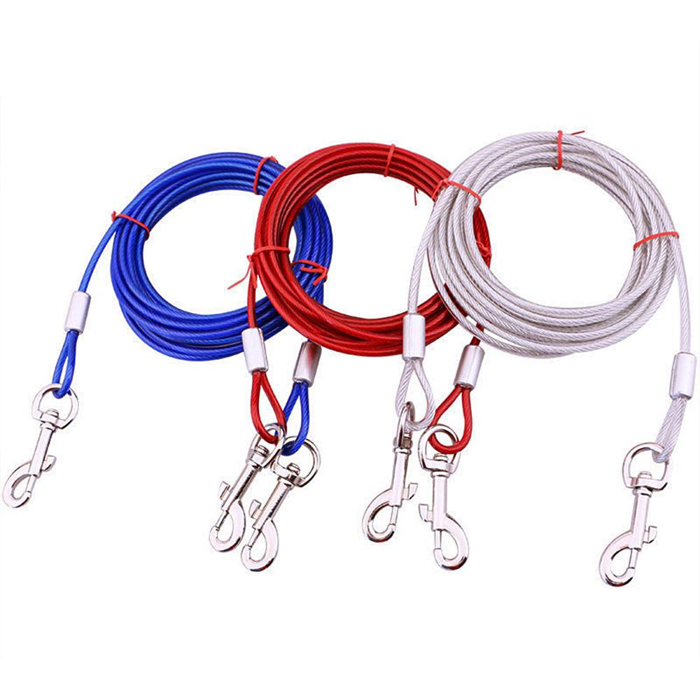 wire dog lead