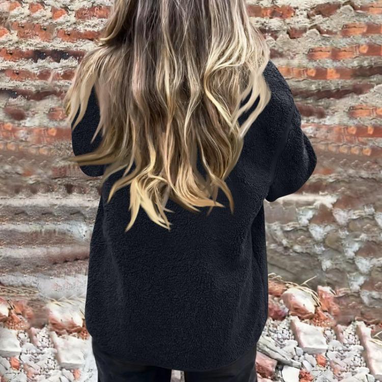 Long Sleeve Casual Lapel Jacket Coat for Women Single Breasted