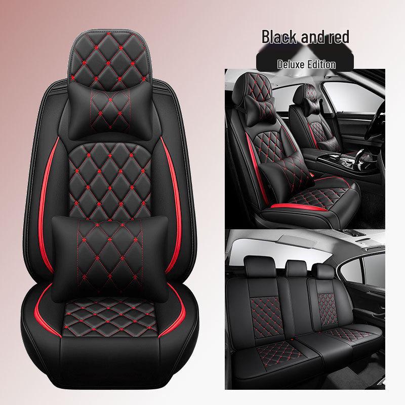 All-Season Rhombus Grid Universal Car Seat Cover