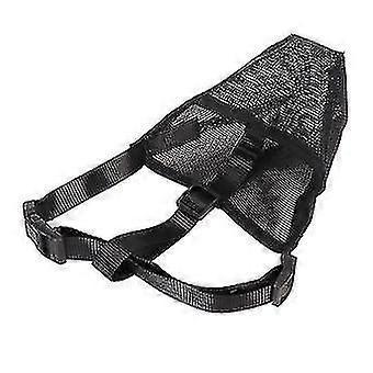 Breathable Adjustable Dog Muzzle - Mesh Covered Muzzle For Biting Chewing Licking Barking